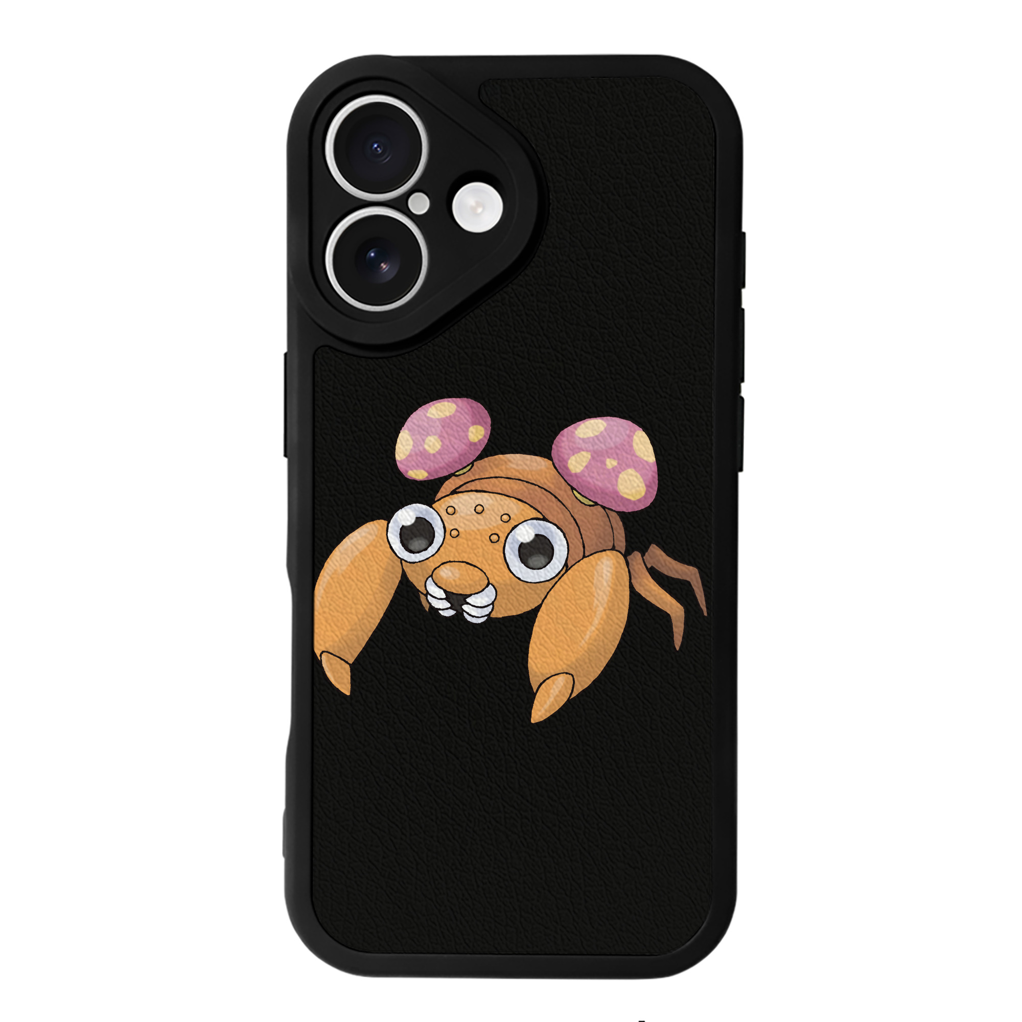 （画像用） ポケットモンスター Pokémon 【iPhone 16シリーズ対応】シリコンスマホケース（レザー調） 材質：シリコン